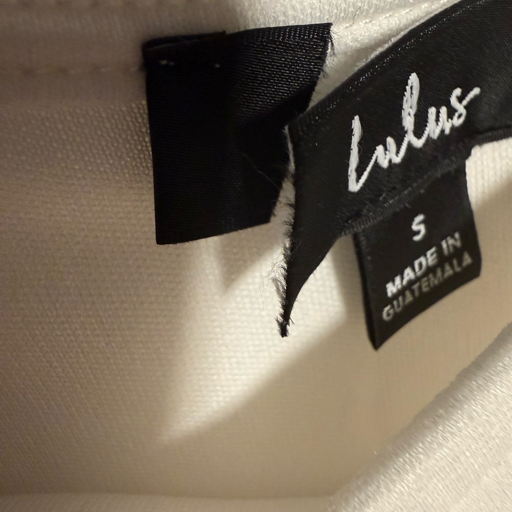 Lulu's White Ribbed Tank Dress - Picture 4 of 5